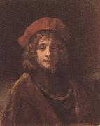 REMBRANDT Harmenszoon van Rijn Portrait of Titus (mk33) France oil painting artist